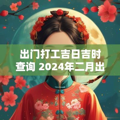 出门打工吉日吉时查询 2026年二月出门打工吉日查询大全