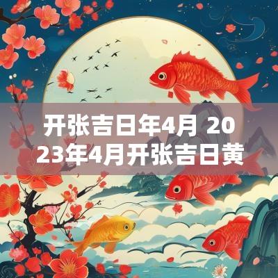 开张吉日年4月 2025年4月开张吉日黄道吉日