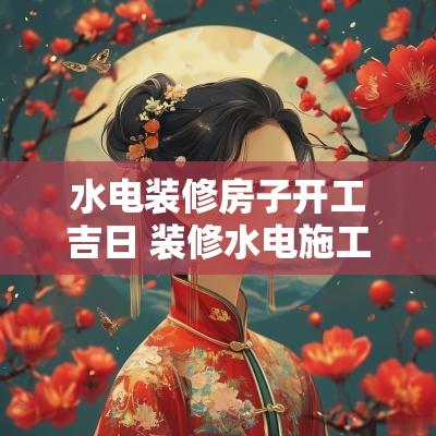 水电装修房子开工吉日 装修水电施工什么时候结账