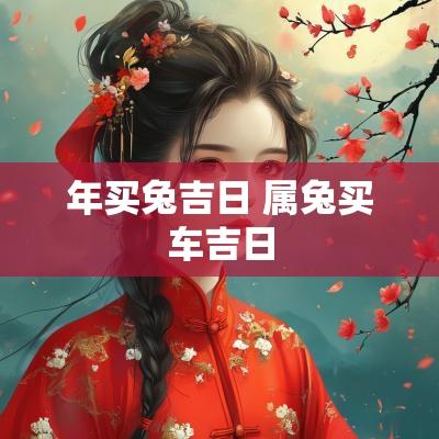 年买兔吉日 属兔买车吉日