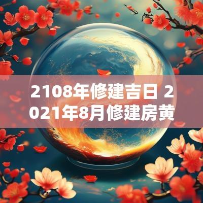 2108年修建吉日 2025年8月修建房黄道吉日一览表