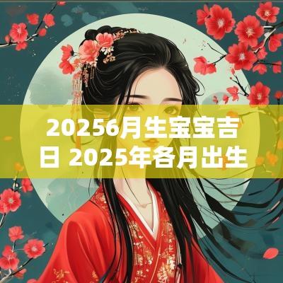 20256月生宝宝吉日 2025年各月出生宝宝的命运