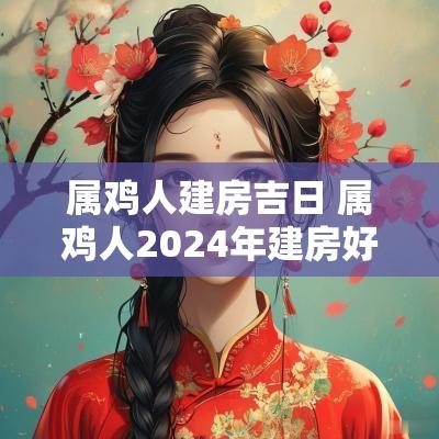 属鸡人建房吉日 属鸡人2025年建房好不好