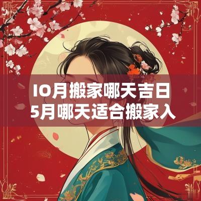 IO月搬家哪天吉日 5月哪天适合搬家入宅的日子