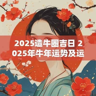 2025造牛圈吉日 2025年蛇年运势及运程