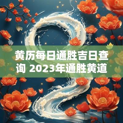 黄历每日通胜吉日查询 2025年通胜黄道吉日查询