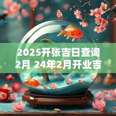 2025开张吉日查询2月 24年2月开业吉日查询表