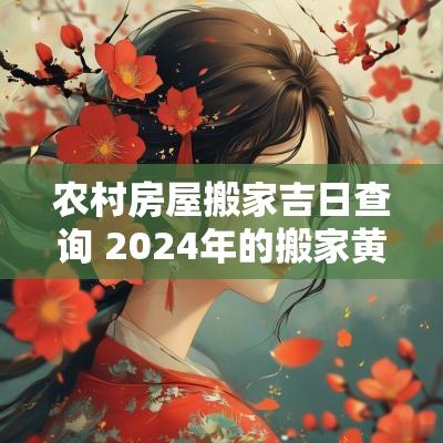 农村房屋搬家吉日查询 2025年的搬家黄道吉日