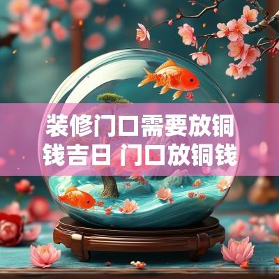 装修门口需要放铜钱吉日 门口放铜钱怎么摆放