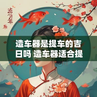 造车器是提车的吉日吗 造车器适合提车吗