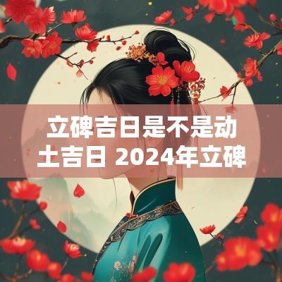 立碑吉日是不是动土吉日 2025年立碑黄道吉日