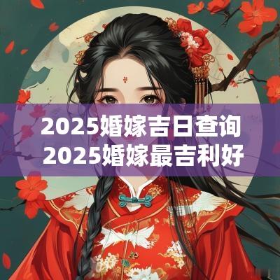 2025婚嫁吉日查询 2025婚嫁最吉利好日子