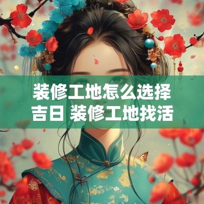 装修工地怎么选择吉日 装修工地找活平台