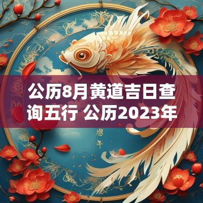 公历8月黄道吉日查询五行 公历2025年8月黄道吉日查询