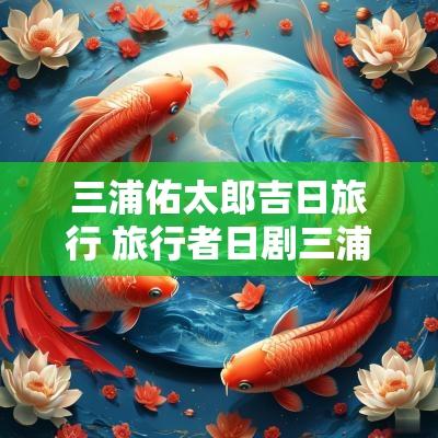 三浦佑太郎吉日旅行 旅行者日剧三浦春马