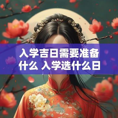 入学吉日需要准备什么 入学选什么日子黄道吉日