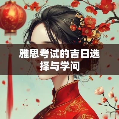 雅思考试的吉日选择与学问