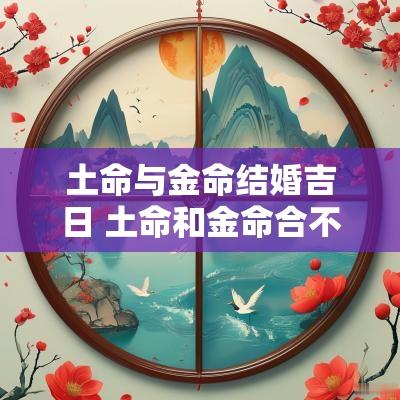 土命与金命结婚吉日 土命和金命合不合婚姻