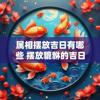 属相摆放吉日有哪些 摆放貔貅的吉日有哪些