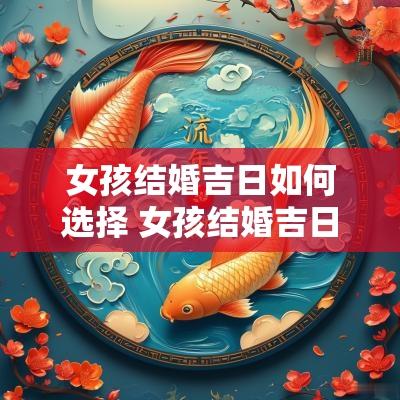女孩结婚吉日如何选择 女孩结婚吉日如何选择好