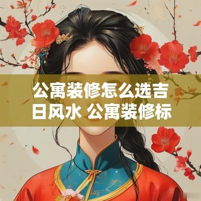 公寓装修怎么选吉日风水 公寓装修标准规定