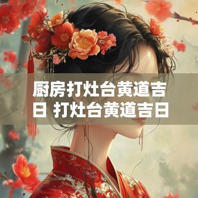 厨房打灶台黄道吉日 打灶台黄道吉日2025年