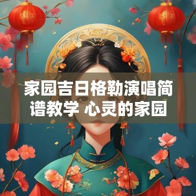 家园吉日格勒演唱简谱教学 心灵的家园简谱教唱