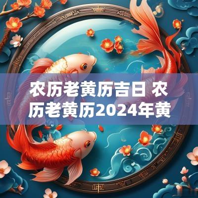农历老黄历吉日 农历老黄历2025年黄道吉日