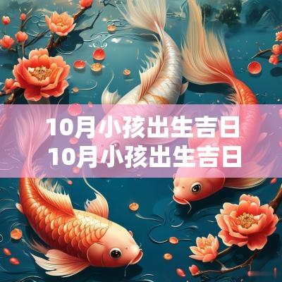 10月小孩出生吉日 10月小孩出生吉日吉时查询
