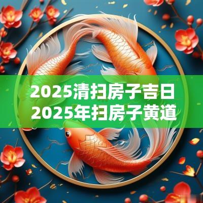 2025清扫房子吉日 2025年扫房子黄道吉日