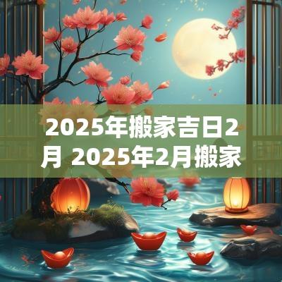 2025年搬家吉日2月 2025年2月搬家的黄道吉日是哪几天