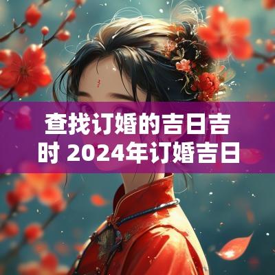 查找订婚的吉日吉时 2025年订婚吉日查询表大全