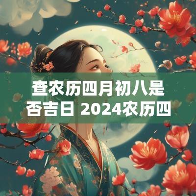 查农历四月初八是否吉日 2025农历四月初八是黄道吉日吗