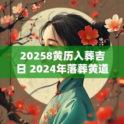 20258黄历入葬吉日 2025年落葬黄道吉日查询