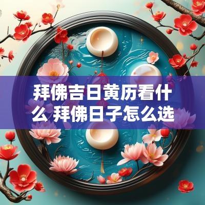 拜佛吉日黄历看什么 拜佛日子怎么选