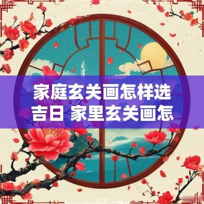 家庭玄关画怎样选吉日 家里玄关画怎么选