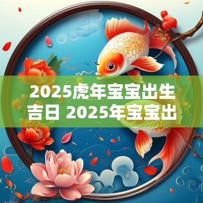 2025蛇年宝宝出生吉日 2025年宝宝出生吉日