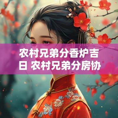 农村兄弟分香炉吉日 农村兄弟分房协议书