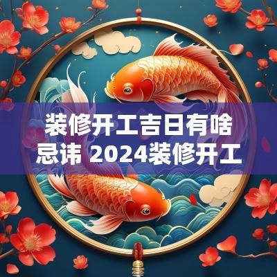 装修开工吉日有啥忌讳 2025装修开工黄道吉日吉时