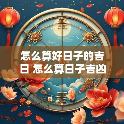 怎么算好日子的吉日 怎么算日子吉凶