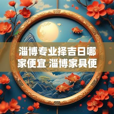 淄博专业择吉日哪家便宜 淄博家具便宜吗
