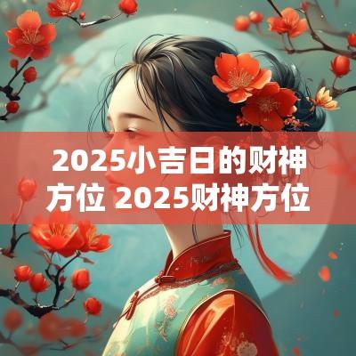 2025小吉日的财神方位 2025财神方位