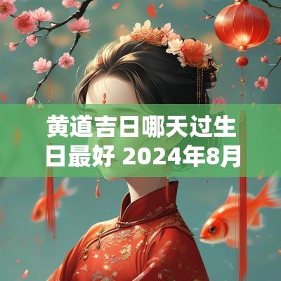 黄道吉日哪天过生日最好 2025年8月过生日黄道吉日有哪些