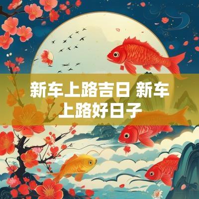 新车上路吉日 新车上路好日子