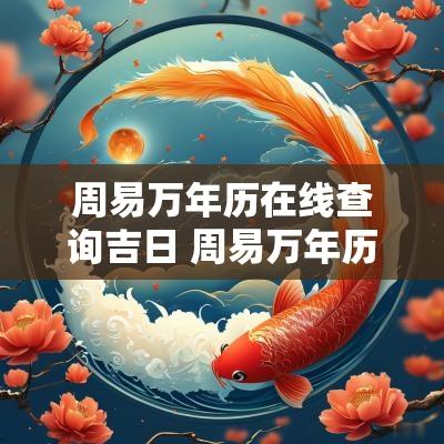 周易万年历在线查询吉日 周易万年历最新版