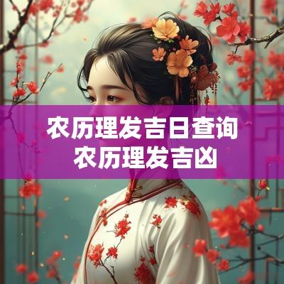 农历理发吉日查询 农历理发吉凶