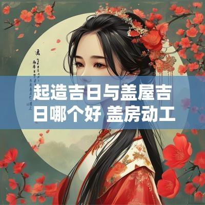 起造吉日与盖屋吉日哪个好 盖房动工吉日