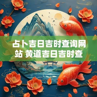 占卜吉日吉时查询网站 黄道吉日吉时查询表2025