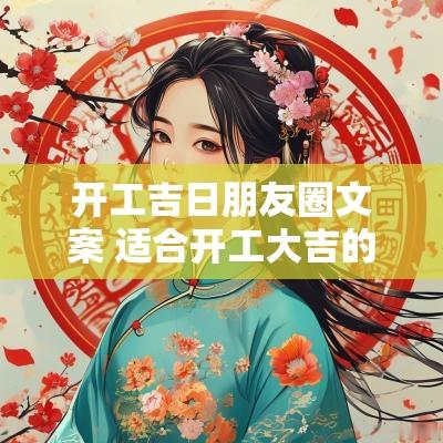 开工吉日朋友圈文案 适合开工大吉的朋友圈文案