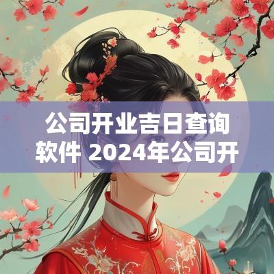 公司开业吉日查询软件 2025年公司开业黄道吉日